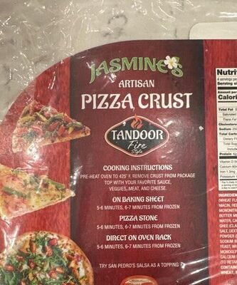 Tandoor Fire Style Pizza Crust, Tandoor Fire Style