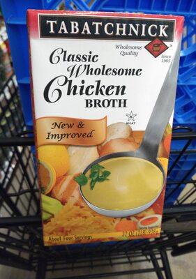 Classic Wholesome Chicken Broth, Classic Wholesome Chicken
