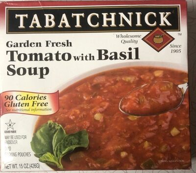 Garden Fresh Tomato With Basil Soup, Tomato