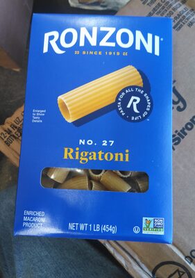 No. 27 Rigatoni Pasta