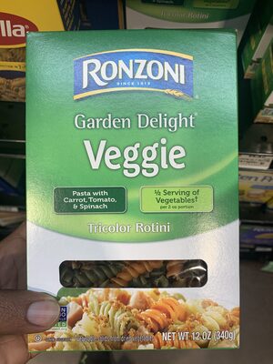  Veggie Tricolor Rotini Pasta