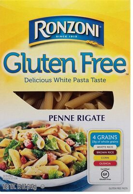 Ronzoni, Gluten Free, Penne Rigate, Gluten Free Pasta