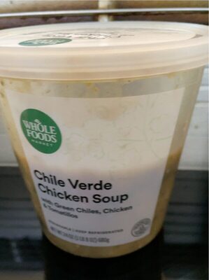 Chicken Chile Verde With Green Chiles, Chicken & Tomatillos Soup, Chicken Chile Verde