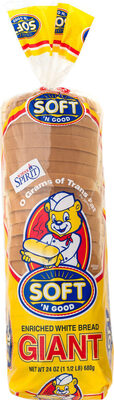 Giant Enriched White Bread, White