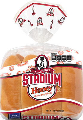 Honey Hot Dog Buns, Honey
