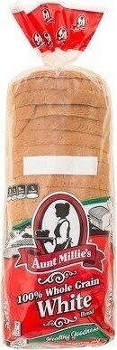 100% White Whole Grain Bread, 100% White Whole Grain