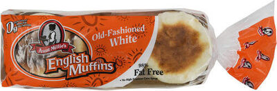 Old-Fashioned White English Muffins, Old-Fashioned White