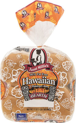 Hawaiian Hamburger Buns, Hawaiian