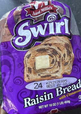 Raisin Swirl Bread With Cinnamon, Raisin With Cinnamon
