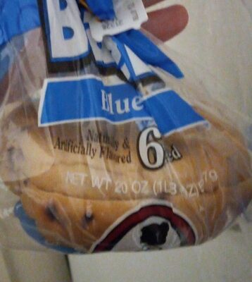 Blueberry Sliced Soft Bagels, Blueberry