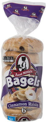 Cinnamon Raisin Sliced Soft Bagels, Cinnamon Raisin