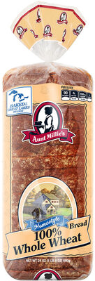 100% Whole Wheat Bread, 100% Whole Wheat