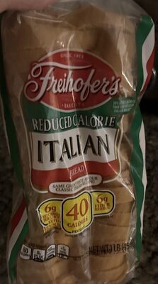 Italian Reduced Calorie Bread, Italian