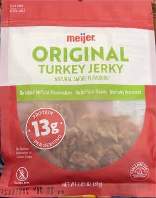 Original Turkey Jerky, Original