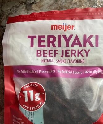 Teriyaki Beef Jerky, Teriyaki