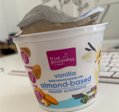 Vanilla Almond-Based Yogurt Alternative, Vanilla
