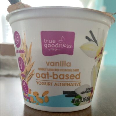 Vanilla Oat-Based Yogurt Alternative, Vanilla