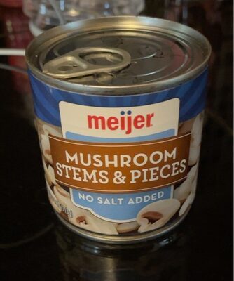 No Salt Added Mushrooms Pieces & Stems