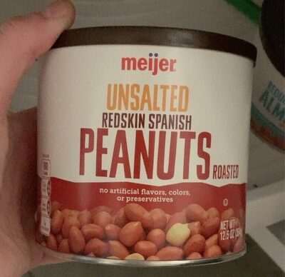 Unsalted Roasted Redskin Spanish Peanuts, Unsalted Roasted Redskin Spanish