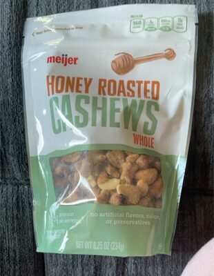 Honey Roasted Whole Cashews, Honey Roasted