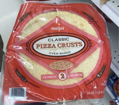 Classic Oven Baked Pizza Crusts, Classic