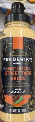 Smoky Chipotle Street Taco Sauce, Smoky Chipotle