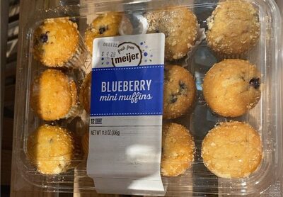 Blueberry Mini Muffins, Blueberry