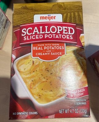 Scalloped Sliced Potatoes, Scalloped