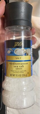 Mediterranean Sea Salt Grinder, Mediterranean Sea Salt