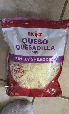 Queso Quesadilla Finely Shredded Cheese, Queso Quesadilla