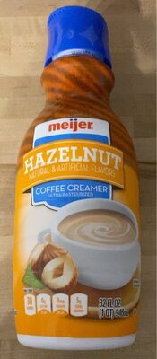 Hazelnut Coffee Creamer, Hazelnut