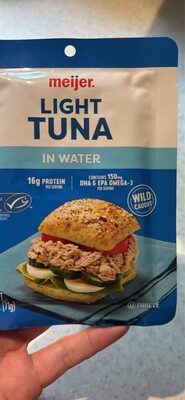 Light Tuna In Water, Light In Water