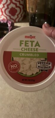 Feta Crumbled Cheese, Feta