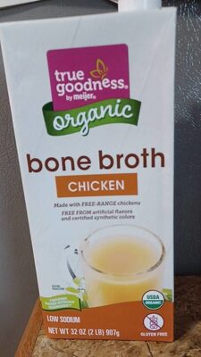 Chicken Organic Low Sodium Bone Broth, Chicken