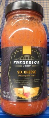 Six Cheese Artisan Pasta Sauce, Six Cheese