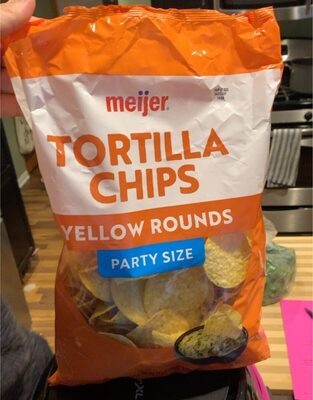 Yellow Rounds Tortilla Chips, Yellow Rounds