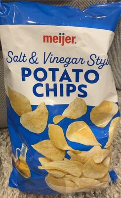 Salt & Vinegar Style Potato Chips, Salt & Vinegar Style