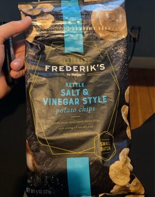 Salt & Vinegar Style Kettle Potato Chips, Salt & Vinegar Style