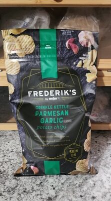 Parmesan Garlic Crinkle Kettle Potato Chips, Parmesan Garlic