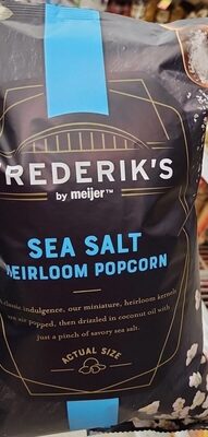 Sea Salt Heirloom Popcorn, Sea Salt