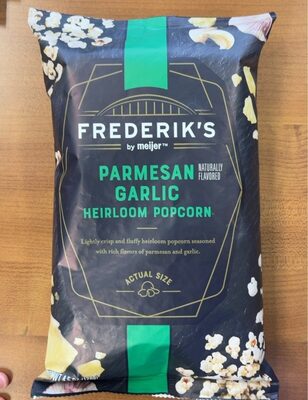 Parmesan Garlic Heirloom Popcorn, Parmesan Garlic