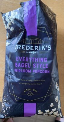 Everything Bagel Style Heirloom Popcorn, Everything Bagel Style