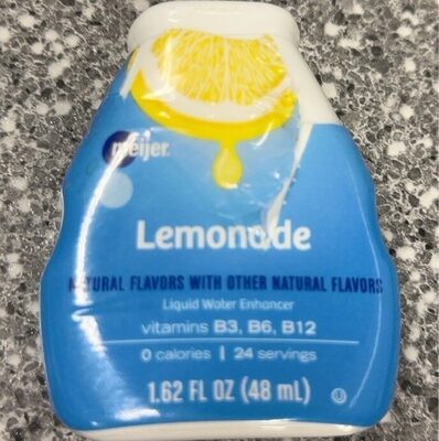 Lemonade Liquid Water Enhancer, Lemonade