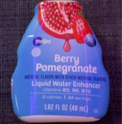 Berry Pomegranate Liquid Water Enhancer, Berry Pomegranate