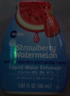 Strawberry Watermelon Liquid Water Enhancer, Strawberry Watermelon