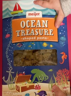 Enriched Macaroni Product, Ocean Treasure Shaped Pasta