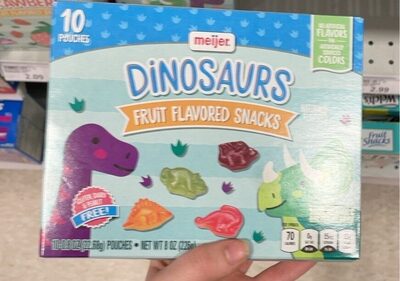 Dinosaurs Fruit Flavored Snacks, Dinosaurs