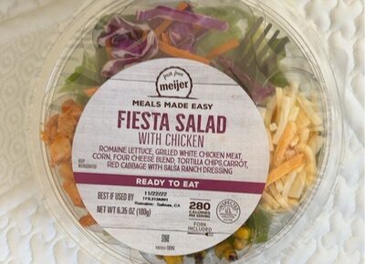Fiesta Salad With Chicken, Fiesta With Chicken