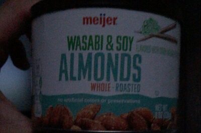 Wasabi & Soy Whole-Roasted Almonds, Wasabi & Soy