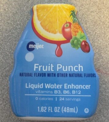 Fruit Punch Liquid Water Enhancer, Fruit Punch